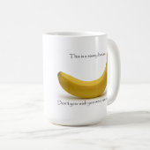 Sassy Bananen-Tasse Kaffeetasse (VorderseiteRechts)