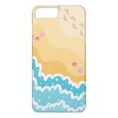 Sassy Beach Design iPhone Case (Rückseite)