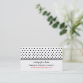 Sassy Business Cards Visitenkarte (Stehend Vorderseite)