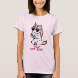 Sassy but Classy – Glam Unicorn T-Shirt