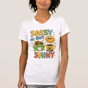 Sassy but Sunny - Funny Frosch Sommer T-Shirt