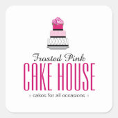 Sassy Cake Designer - Packing Stickers (Vorderseite)