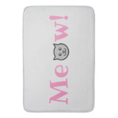 Sassy Cat Bath Mat Badematte (Vorderseite Vertikal)