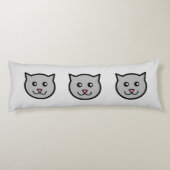 Sassy Cat Body Pillow Seitenschläferkissen (Rückseite)