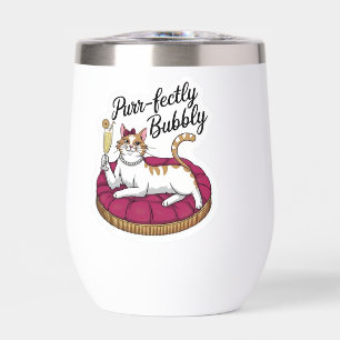 Sassy Cat Cocktail Sticker