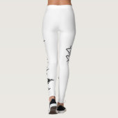 Sassy Cat_Depression Spraypaint Leggings (Rückseite)