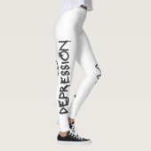 Sassy Cat_Depression Spraypaint Leggings (Rechts)