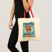 Sassy Cat Leinwand-Tasche Tragetasche (Vorderseite (Produkt))