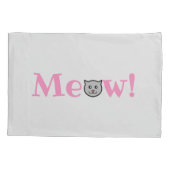 Sassy Cat Pillow Cover (Rückseite)