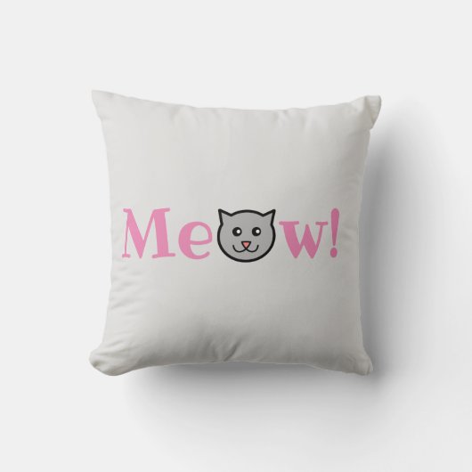 Sassy Cat Pillow Kissen (Vorderseite)