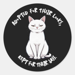 Sassy Cat Sticker