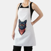 Sassy Cat Sticker Schürze (InSitu)