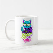 Sassy Cat Tasse - Cat Vibes only (Links)