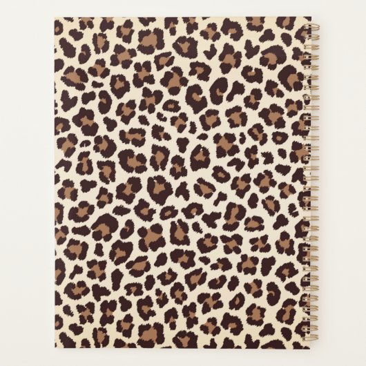 Sassy Cheetah Print Planer (Rückseite)