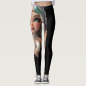 Sassy CHIBI DOLL Matching  Leggings (Vorderseite)
