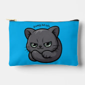 Sassy Chibi Katze mit Attitude Zubehörtasche (Vorderseite)
