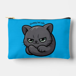 Sassy Chibi Katze mit Attitude Zubehörtasche