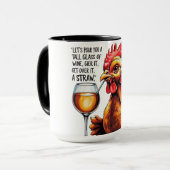 Sassy Chicken Edition Tasse (Vorderseite Links)