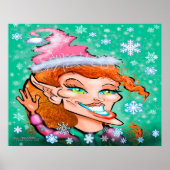 Sassy Christmas Elf Poster (Vorne)