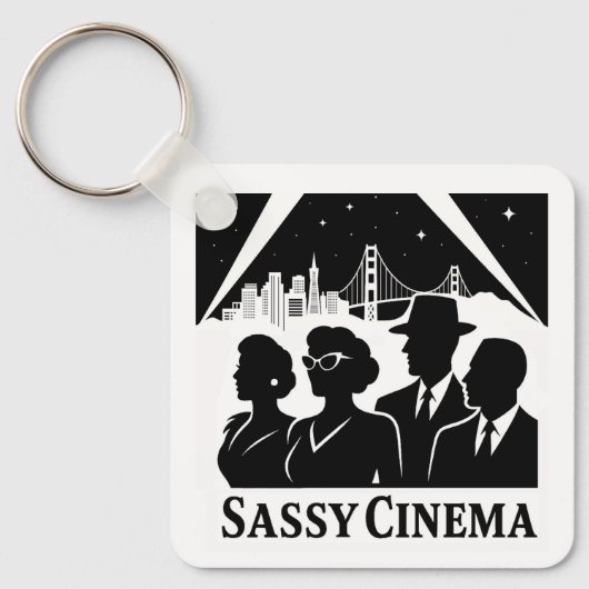 Sassy Cinema Keychain Schlüsselanhänger (Vorderseite)