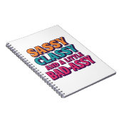 Sassy Classy und ein kleines Bad-Assy-Notebook Notizblock (Rechte Seite)