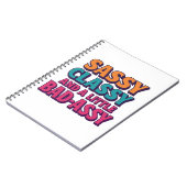 Sassy Classy und ein kleines Bad-Assy-Notebook Notizblock (Linke Seite)