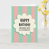 Sassy Cloud Geburtstagskarte Karte (Gelbe Blume)