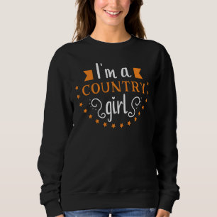 Sassy Cowgirl Princess Horse Lover Country Line Da Sweatshirt