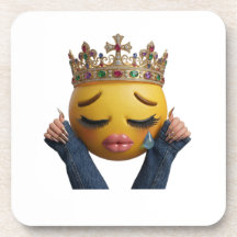 Sassy Crying Emoji Party Ballon - Dramatischer Geb