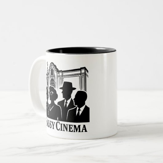 Sassy Cup - Drink the Sass Zweifarbige Tasse (Vorderseite Links)