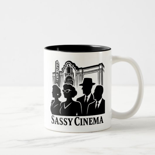 Sassy Cup - Drink the Sass Zweifarbige Tasse (Rechts)