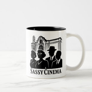 Sassy Cup - Trinke den Sass Zweifarbige Tasse