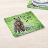 Sassy Eichhörnchen Untersetzer (angewinkelt)