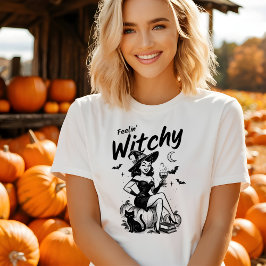 Sassy Feelin' Witchy Halloween Tshirt