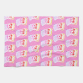 Sassy Ferret in Regenbogenfarben Geschirrtuch (Horizontal)