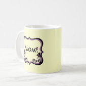 Sassy Floral Customizable Mama Tasse (Vorderseite Links)