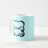 Sassy Floral Customizable Mama Tasse (Vorderseite Links)