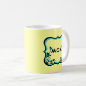 Sassy Floral Customizable Mama Tasse (VorderseiteRechts)