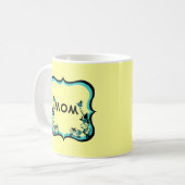 Sassy Floral Customizable Mama Tasse (Vorderseite Links)