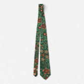 Sassy floral gemustert Neck Tie Krawatte (Rückseite)