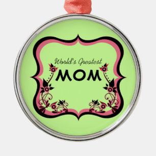 Sassy Floral World's größte Mama Ornament