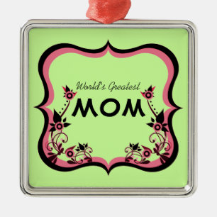 Sassy Floral World's größte Mama Ornament