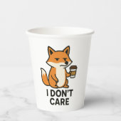Sassy Fox Mug Pappbecher (Vorderseite)