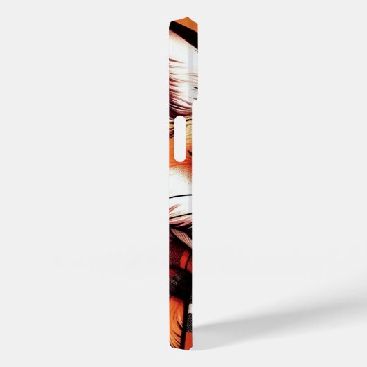 Sassy Fox Tragen eines Skarabus Case-Mate iPhone Hülle (Rückseite / Rechts)