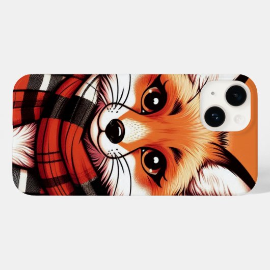 Sassy Fox Tragen eines Skarabus Case-Mate iPhone Hülle (Rückseite (Horizontal))