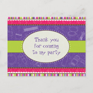 Sassy Girl Danke, Postcard Postkarte