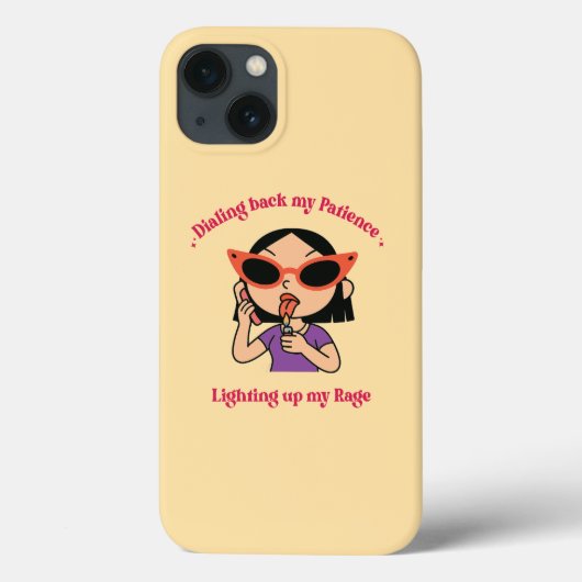 Sassy Girl iPhone / iPad-Hülle Case-Mate iPhone Hülle (Rückseite)