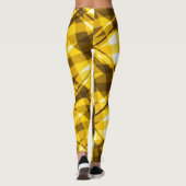 Sassy Girl Niedlich Candy Corn Rave Black Light Ka Leggings (Rückseite)