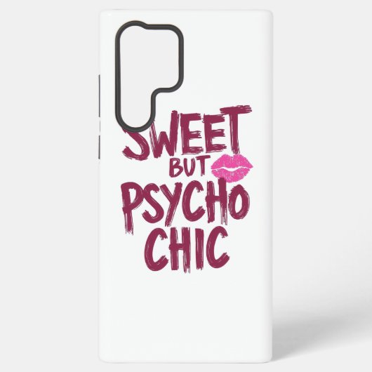 Sassy Girly Humor mit rosa Lippen Samsung Galaxy Hülle (Rückseite)