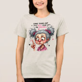 Sassy Grandmas Eye Rolls Tri-Blend Shirt (Vorderseite)